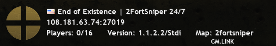 End of Existence | 2FortSniper 24/7