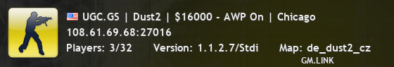 UGC.GS | Dust2 | $16000 - AWP On | Chicago