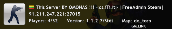 This Server BY OMONAS !!! <cs.iTi.lt> |FreeAdmin Steam|