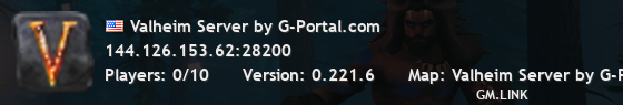 Valheim Server by G-Portal.com
