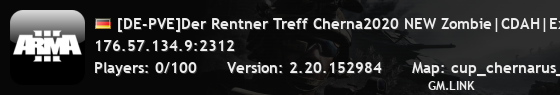 [DE-PVE]Der Rentner Treff Cherna2020 NEW Zombie|CDAH|Extended|V