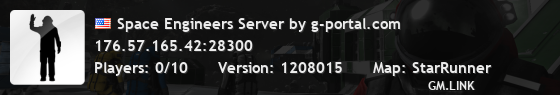 Space Engineers Server by g-portal.com