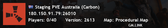 Staging PVE Australia (Carbon)