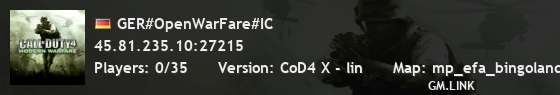 GER#OpenWarFare#IC
