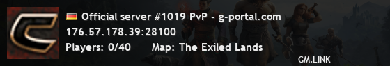Official server #1019 PvP - g-portal.com