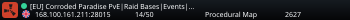 [EU] Corroded Paradise PvE|Raid Bases|Events|Bosses