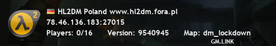 HL2DM Poland www.hl2dm.fora.pl