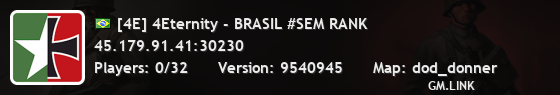 [4E] 4Eternity - BRASIL #SEM RANK