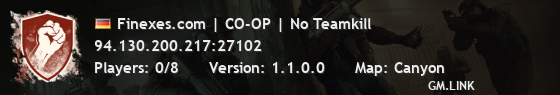 Finexes.com | CO-OP | No Teamkill