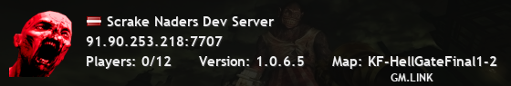 Scrake Naders Dev Server