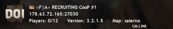 =F|A= RECRUITING CooP #1