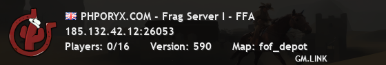 PHPORYX.COM - Frag Server I - FFA
