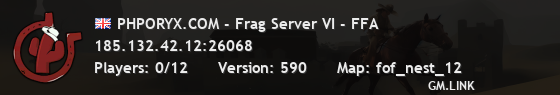 PHPORYX.COM - Frag Server VI - FFA