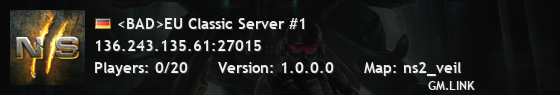 <BAD>EU Classic Server #1