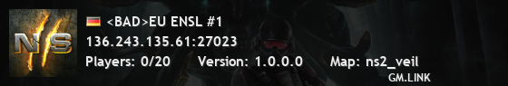 <BAD>EU ENSL #1