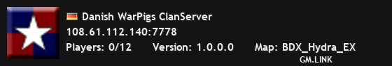 Danish WarPigs ClanServer