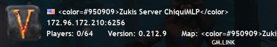 <color=#950909>Zukis Server ChiquiMLP</color>