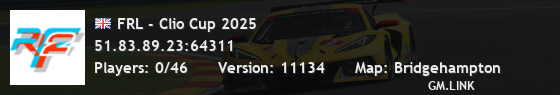 FRL - Clio Cup 2025