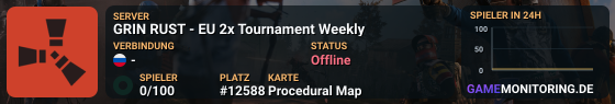 GRIN RUST - EU 2x Tournament Weekly