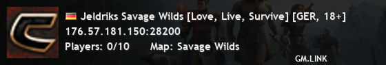 Jeldriks Savage Wilds [Love, Live, Survive] [GER, 18+]