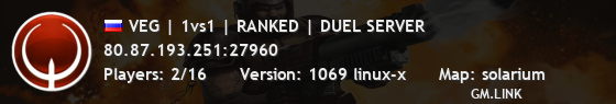 VEG | 1vs1 | RANKED | DUEL SERVER