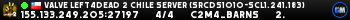 Valve Left4Dead 2 Chile Server (srcds1010-scl1.241.183)