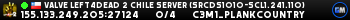 Valve Left4Dead 2 Chile Server (srcds1010-scl1.241.110)
