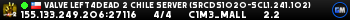 Valve Left4Dead 2 Chile Server (srcds1020-scl1.241.102)