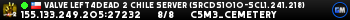 Valve Left4Dead 2 Chile Server (srcds1010-scl1.241.218)