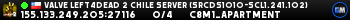 Valve Left4Dead 2 Chile Server (srcds1010-scl1.241.102)