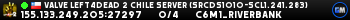 Valve Left4Dead 2 Chile Server (srcds1010-scl1.241.283)