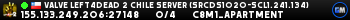 Valve Left4Dead 2 Chile Server (srcds1020-scl1.241.134)