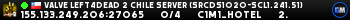 Valve Left4Dead 2 Chile Server (srcds1020-scl1.241.51)
