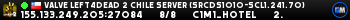 Valve Left4Dead 2 Chile Server (srcds1010-scl1.241.70)