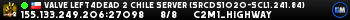 Valve Left4Dead 2 Chile Server (srcds1020-scl1.241.84)