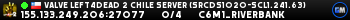 Valve Left4Dead 2 Chile Server (srcds1020-scl1.241.63)