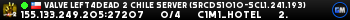 Valve Left4Dead 2 Chile Server (srcds1010-scl1.241.193)