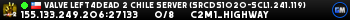 Valve Left4Dead 2 Chile Server (srcds1020-scl1.241.119)