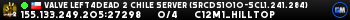 Valve Left4Dead 2 Chile Server (srcds1010-scl1.241.284)