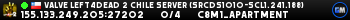 Valve Left4Dead 2 Chile Server (srcds1010-scl1.241.188)