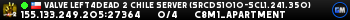 Valve Left4Dead 2 Chile Server (srcds1010-scl1.241.350)
