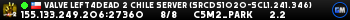 Valve Left4Dead 2 Chile Server (srcds1020-scl1.241.346)