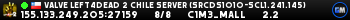 Valve Left4Dead 2 Chile Server (srcds1010-scl1.241.145)