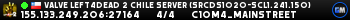 Valve Left4Dead 2 Chile Server (srcds1020-scl1.241.150)
