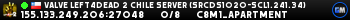 Valve Left4Dead 2 Chile Server (srcds1020-scl1.241.34)