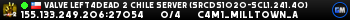 Valve Left4Dead 2 Chile Server (srcds1020-scl1.241.40)