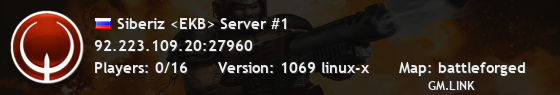 Siberiz <EKB> Server #1