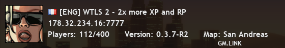 [ENG] WTLS 2 - 2x more XP and RP