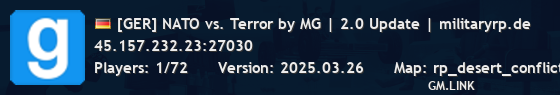 [GER] NATO vs. Terror by MG | 2.0 Update | militaryrp.de