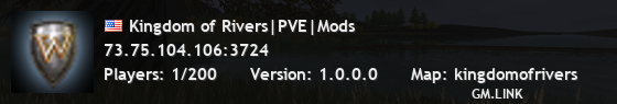 Kingdom of Rivers|PVE|Mods